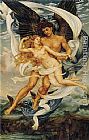 Evelyn de Morgan Boreas and Orietyia painting